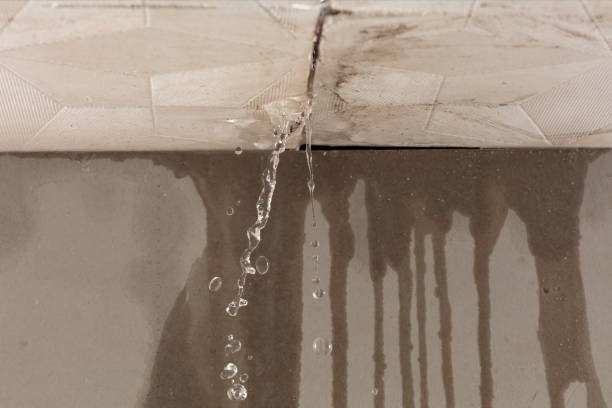 Professional Burst Pipe Cleanup technician working in Lexington, TX